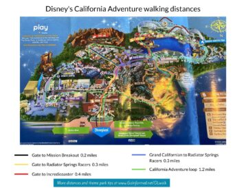 Disneyland Walking Distances - Go Informed